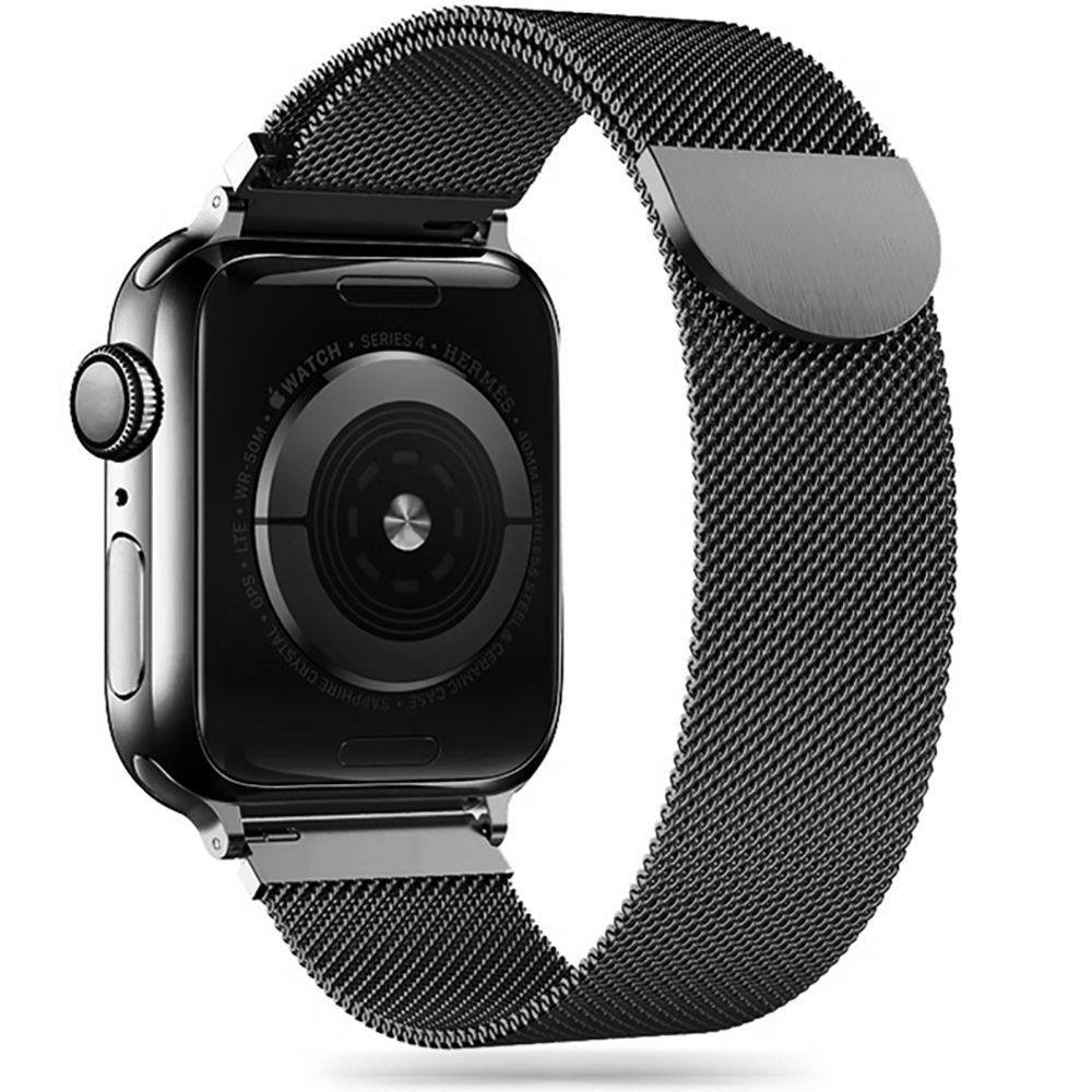 Tech-Protect MilaneseBand for Apple Watch 4 / 5 / 6 / 7 / 8 / 9 / SE (38/40/41 mm) - musta
