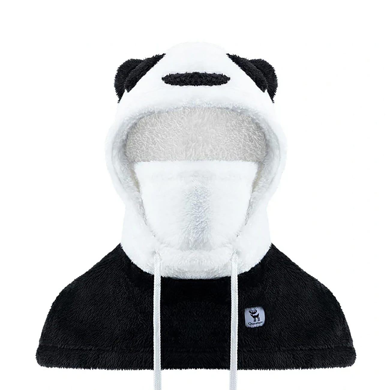 Qunature Panda Ski Balaclava lapsille/aikuisille koko M - musta/valkoinen
