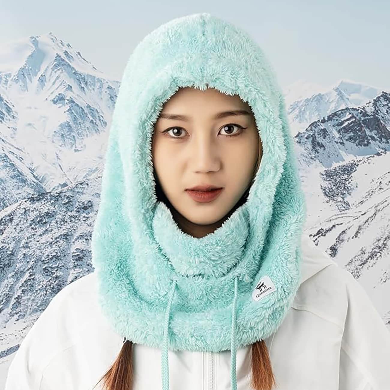 Qunature Arctic Velvet Ski Balaclava koko M - Minttu