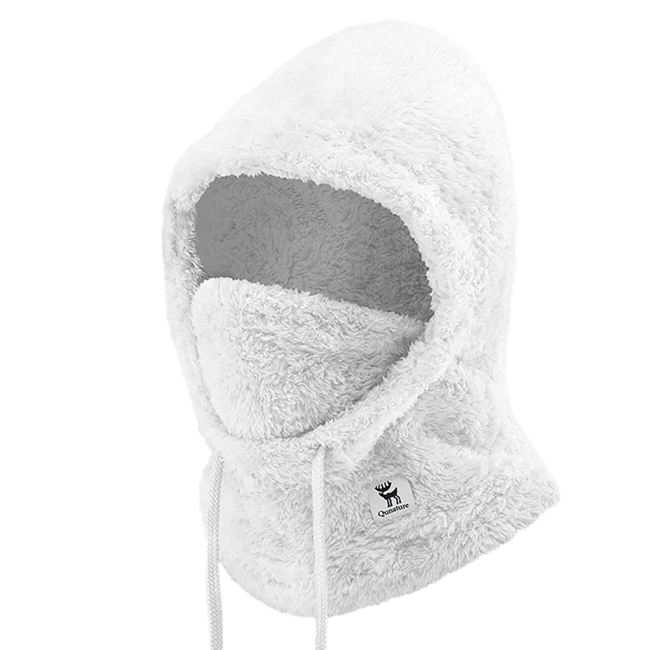 Qunature Arctic Velvet Ski Balaclava koko L - Valkoinen