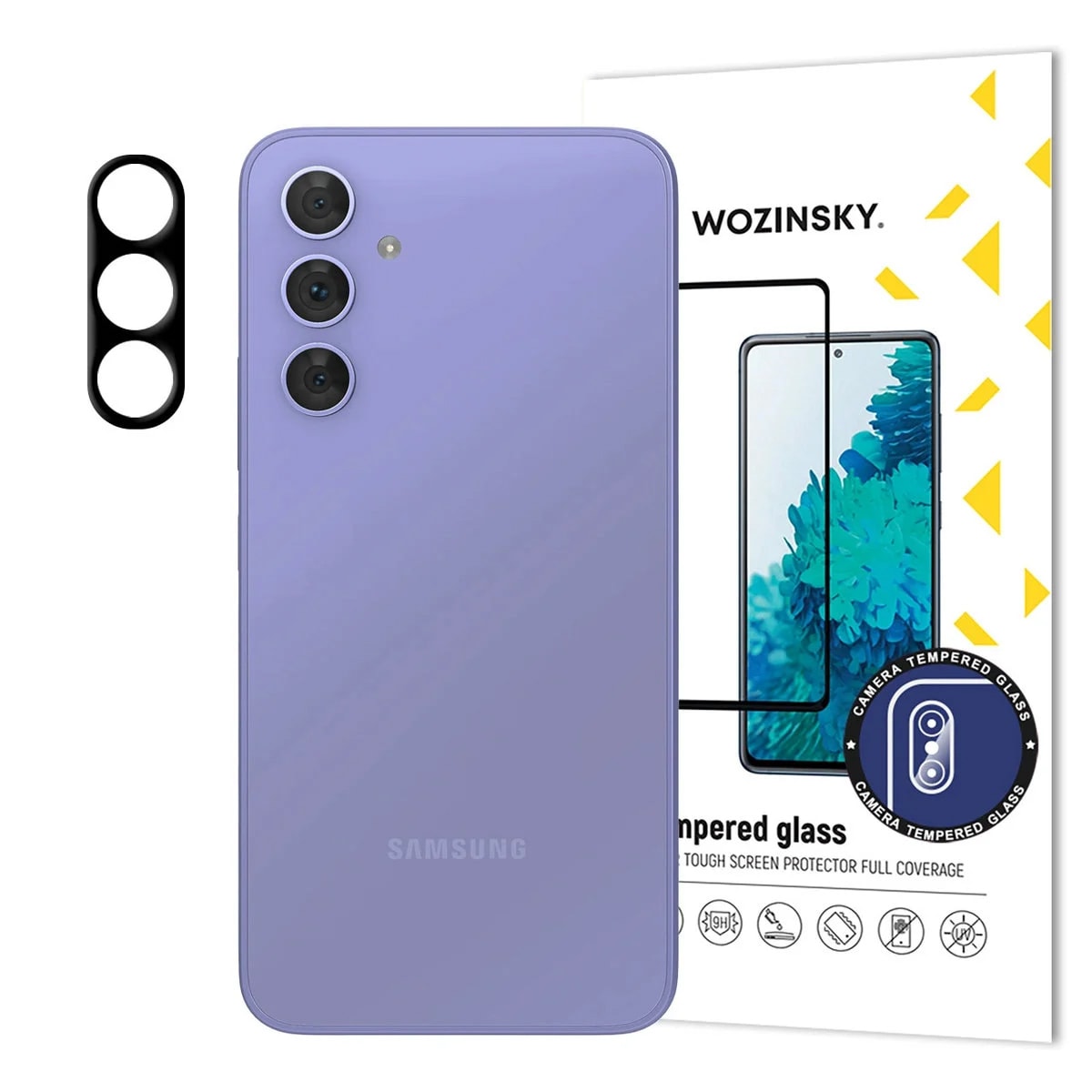Wozinsky Täydellinen kameralasi Samsung Galaxy A06 5G:lle, 2-pack, 2-pack
