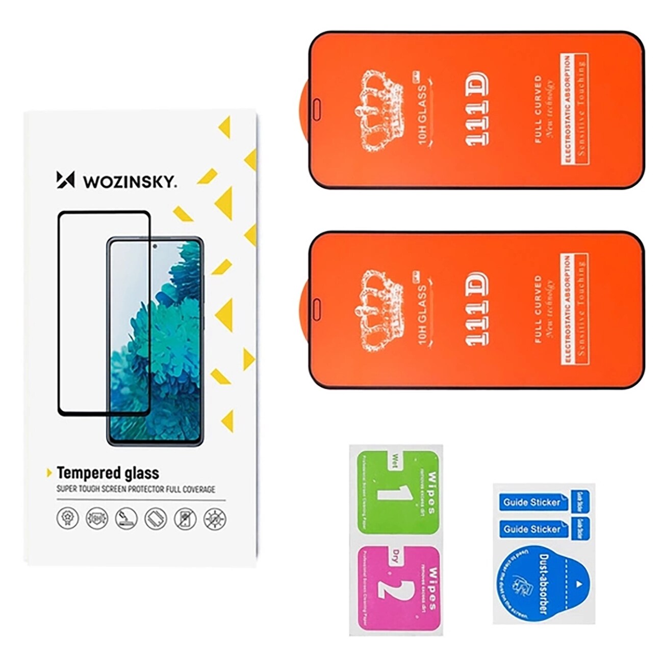 Wozinsky Karkaistu lasi Xiaomi Redmi 14C 5G:lle, 2-pack
