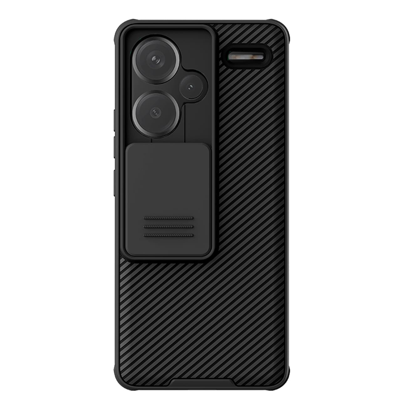Nillkin CamShield Pro Case for Xiaomi Redmi Note 13 Pro+ 5G - musta