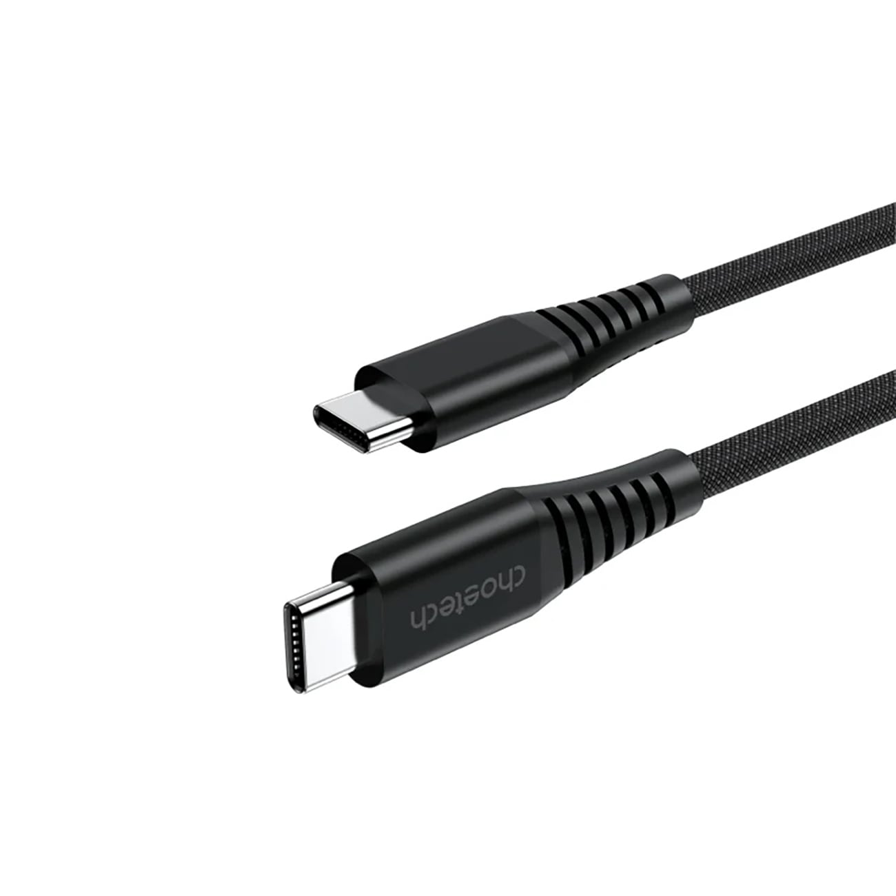 Choetech XCC-1051 magneettinen USB-C / USB-C PD 3.1 -kaapeli 240W 1.8m - musta