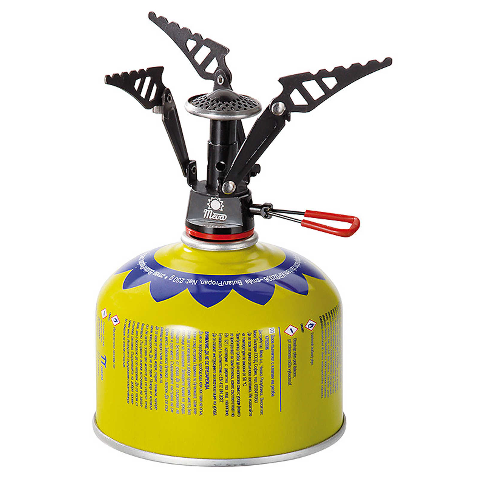 Kevyin turistikeitin kaasupatruunoille (venttiili tai kierre) SPARK 80gram 2.6kW