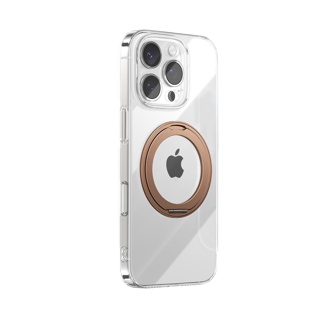 Joyroom JR-16JL6 iPhone 16 Pro Ultra-Thin MagSafe Case with 360° Stand - Gold