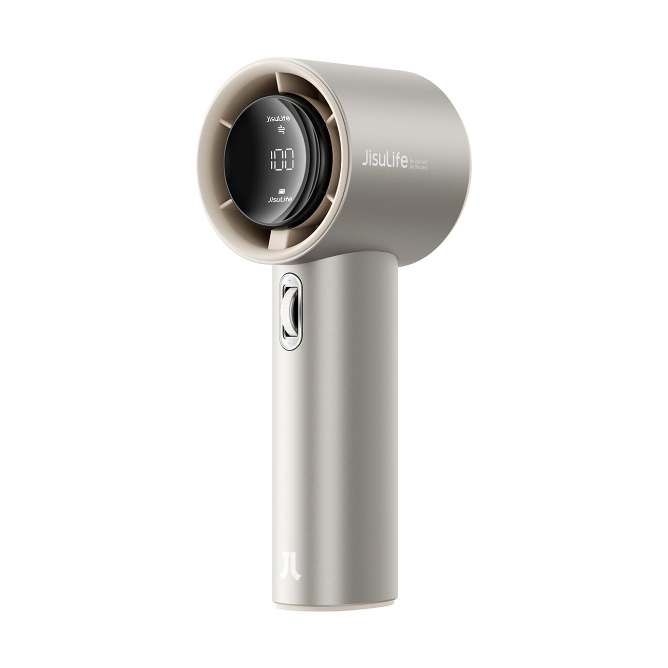 Jisulife Handheld Fan Pro1 S 5000mAh FA53PRO Mini Blower Portable USB Metal Fan - vaaleanruskea