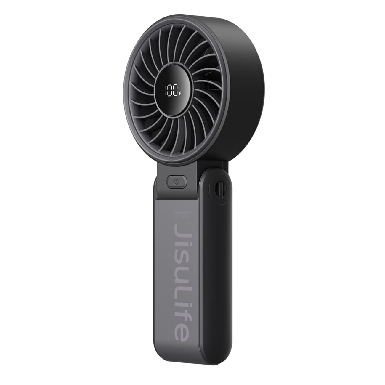 Jisulife Handheld Fan Life7 3600mAh Kannettava USB-tuuletin - musta