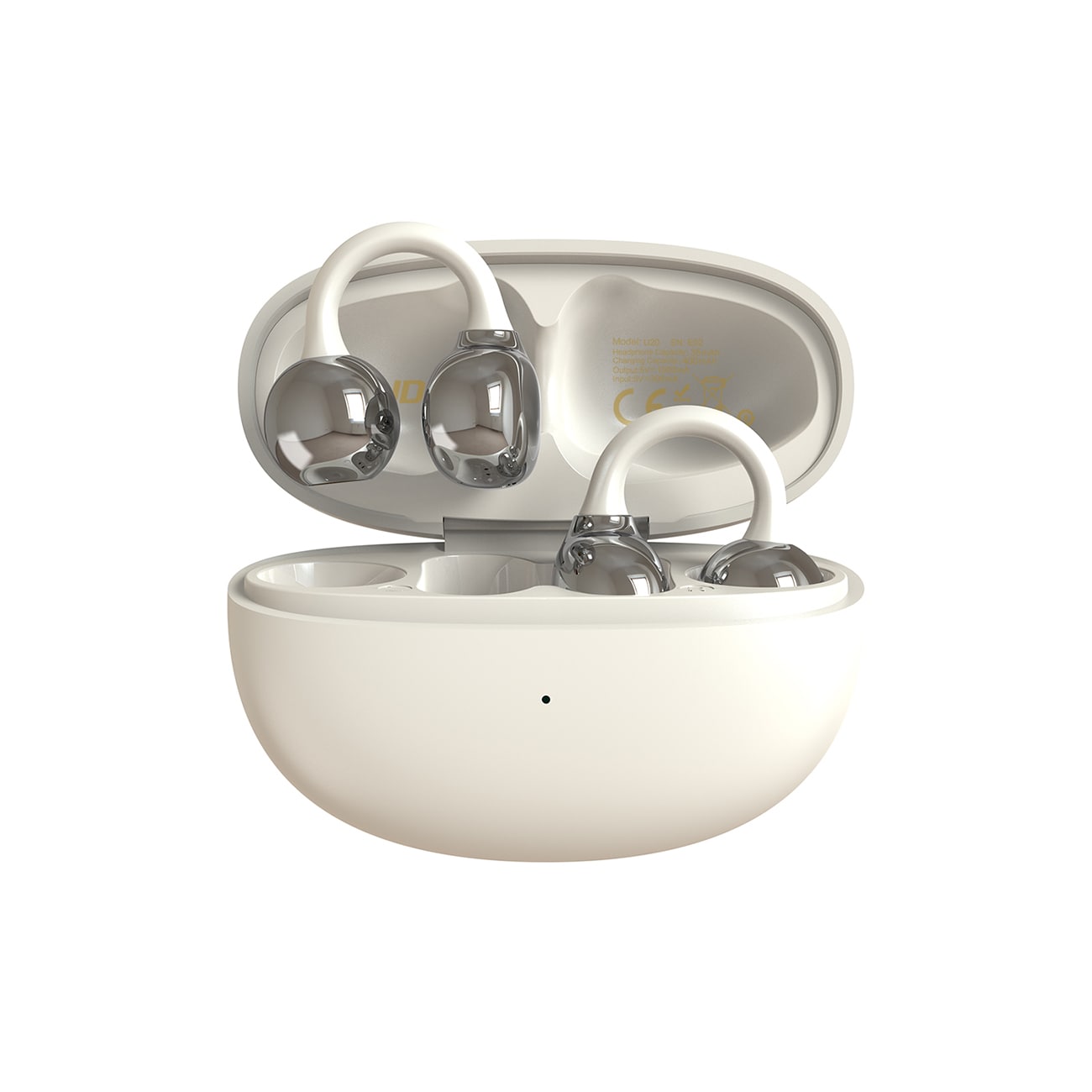 Dudao U20 TWS langattomat Bluetooth-kuulokkeet - valkoinen