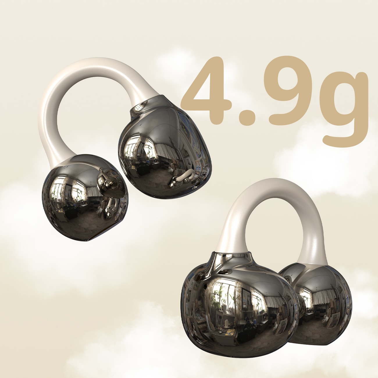 Dudao U20 TWS langattomat Bluetooth-kuulokkeet - musta