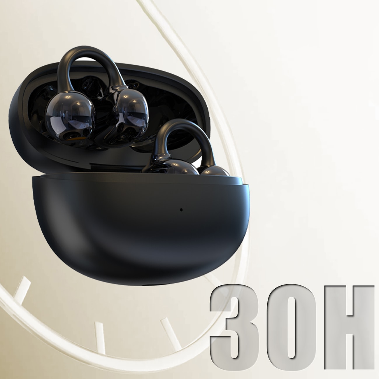 Dudao U20 TWS langattomat Bluetooth-kuulokkeet - musta