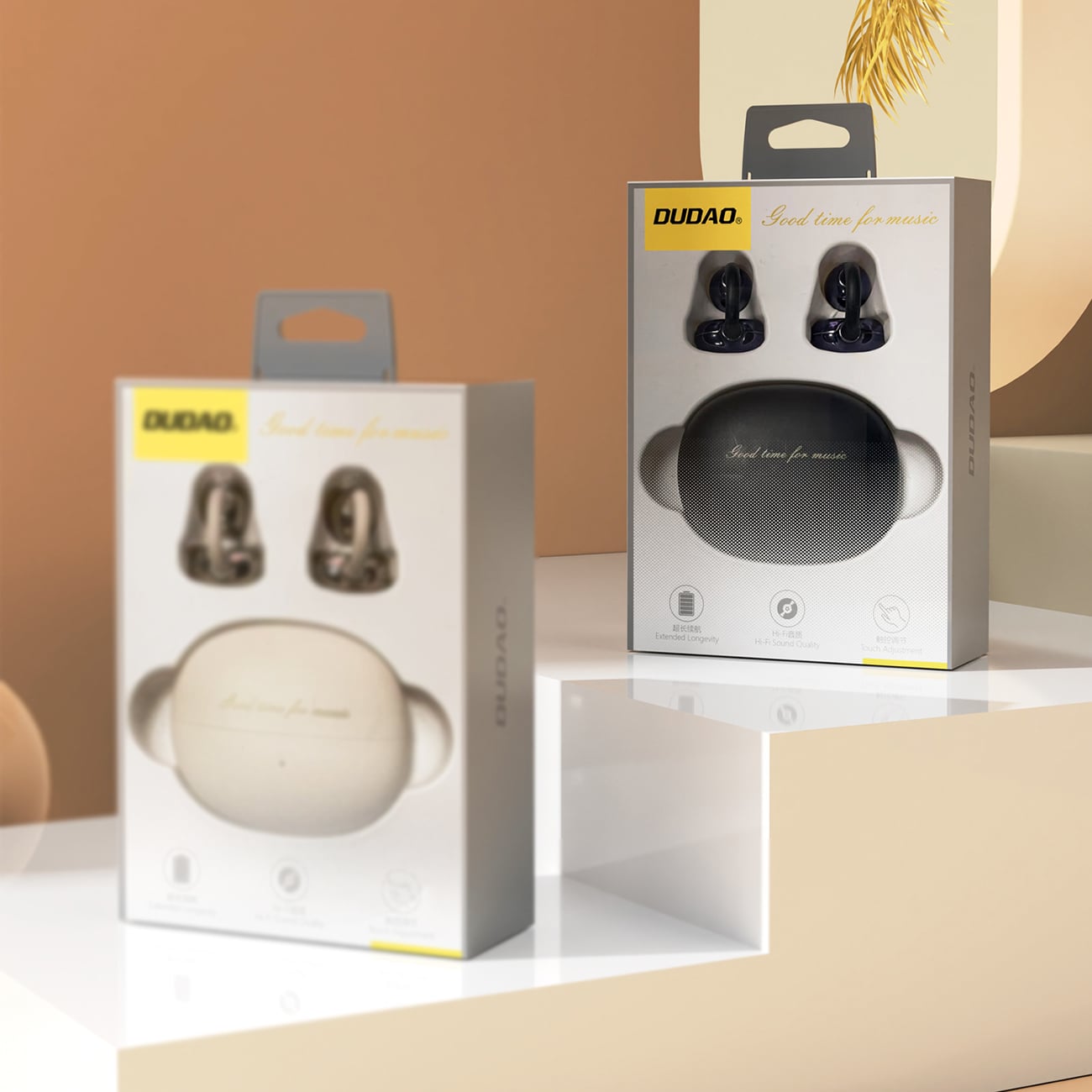 Dudao U20 TWS langattomat Bluetooth-kuulokkeet - musta