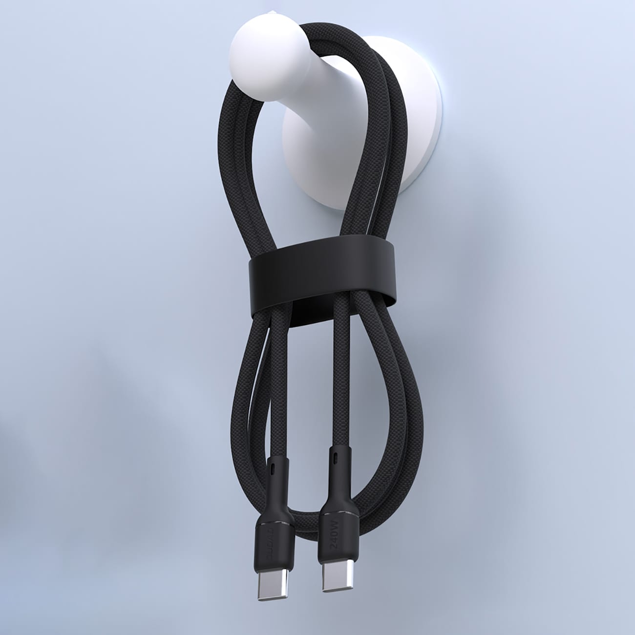 Dudao L9C Max 240 W USB-C-kaapeli, 2 m – Svart / PD-kaapeli / USB-C-latauskaapeli