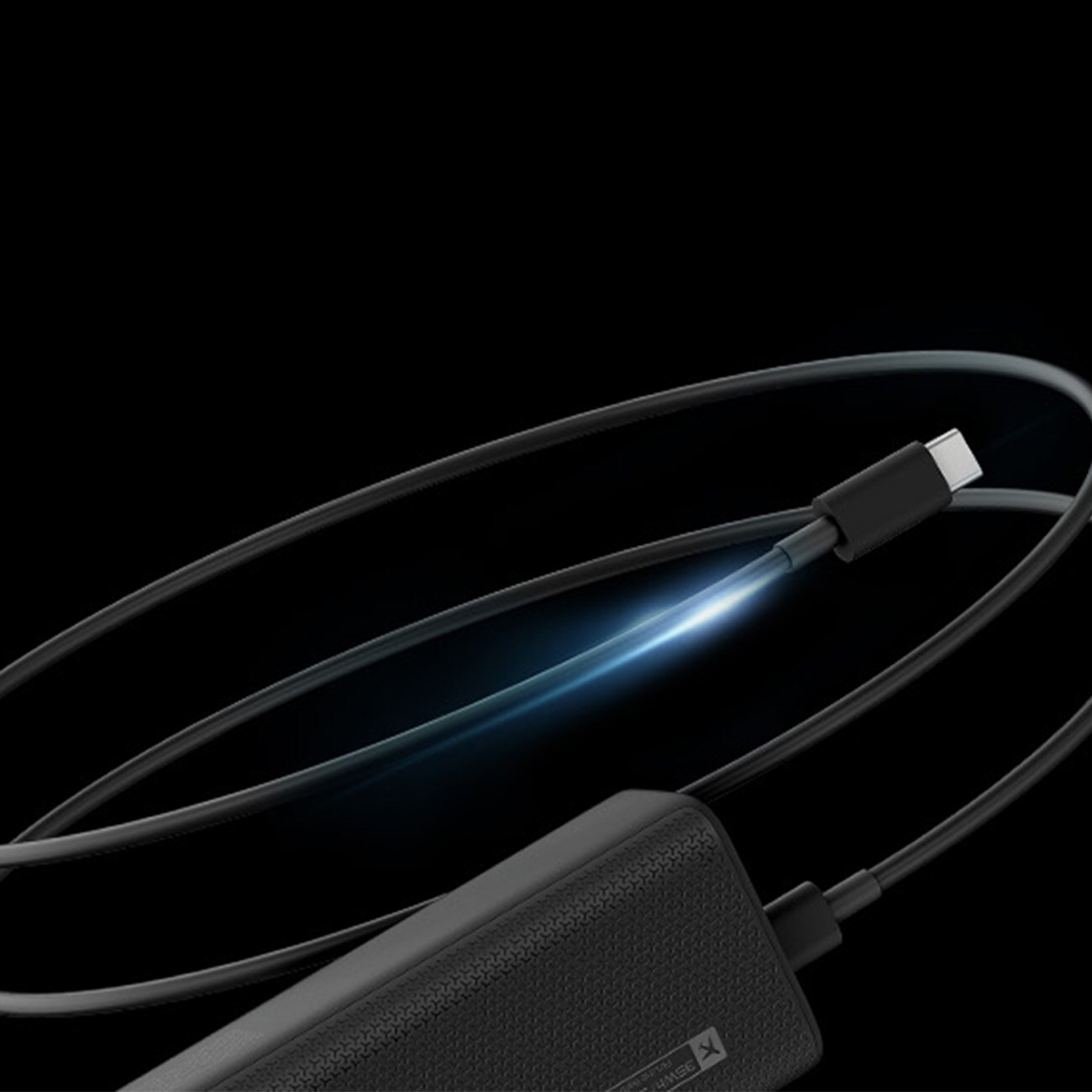 Powerbank Cuktech CKPB100PGLBL 150W 10000mAh USB-C USB-A - musta
