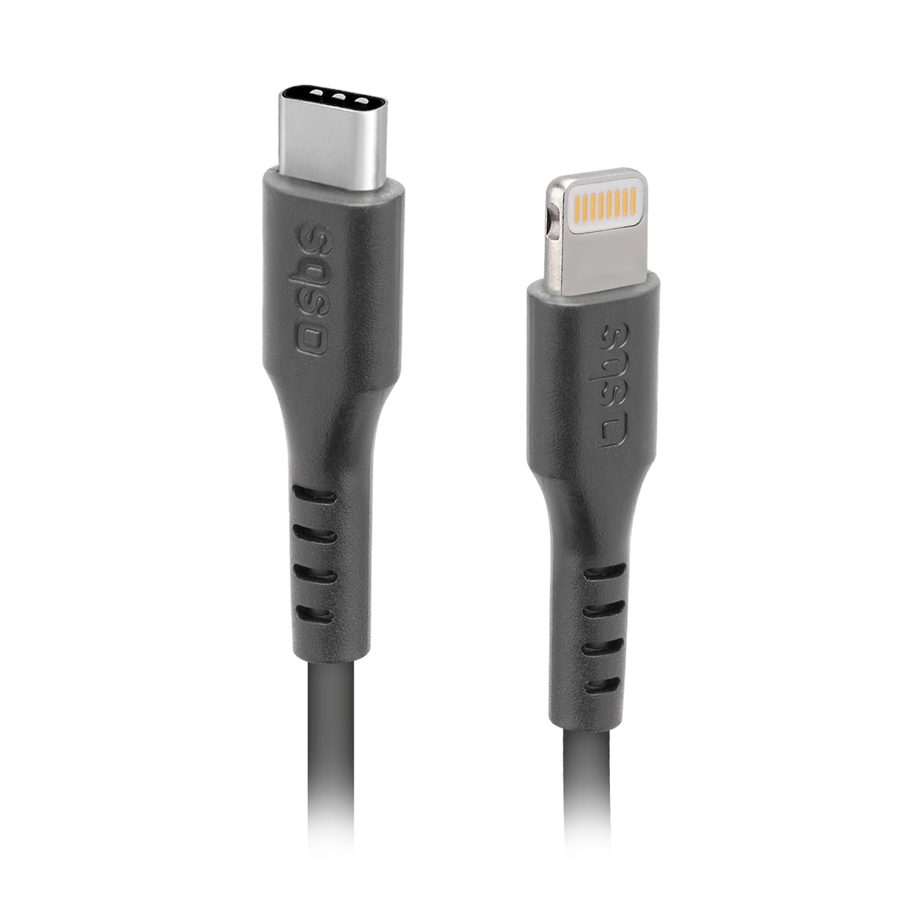 SBS TECABLELIGTC1K USB-C - Lightning-kaapeli 1m - musta