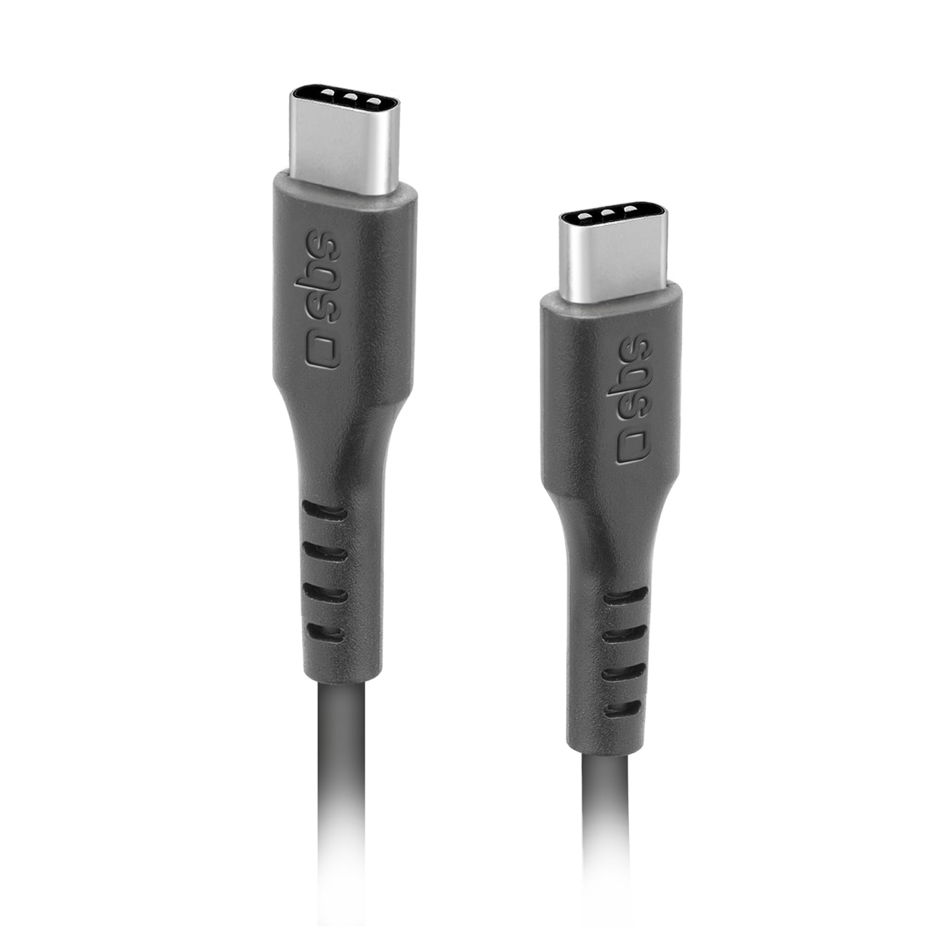 SBS TECABLETCC3M USB-C - USB-C 3m kaapeli - musta