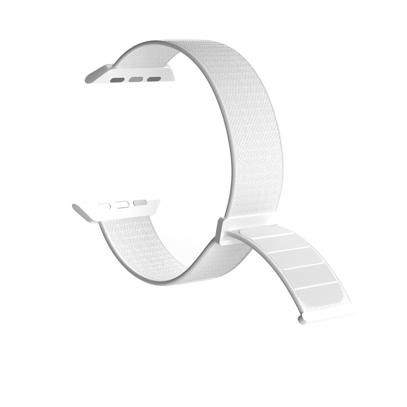 Puro Sport Nylon hihna Apple kellolle 42 / 44 / 45 / 49 mm - Valkoinen