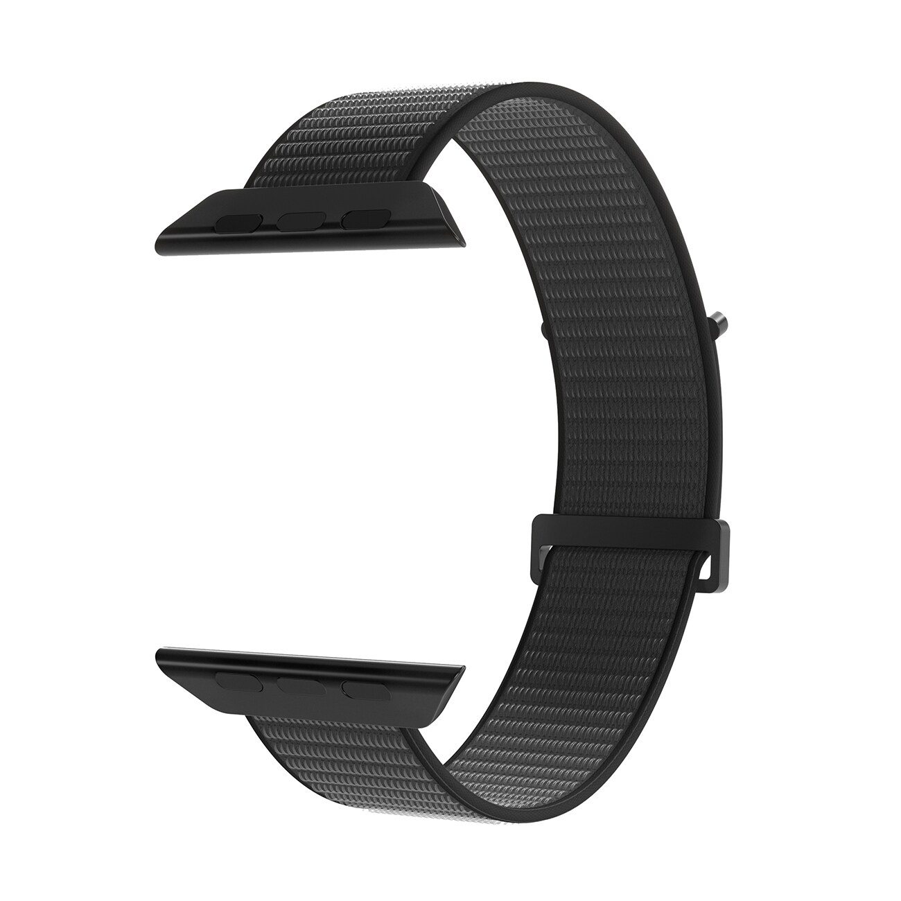 Puro Sport Nylon hihna Apple kellolle 38 / 40 / 41 mm - musta