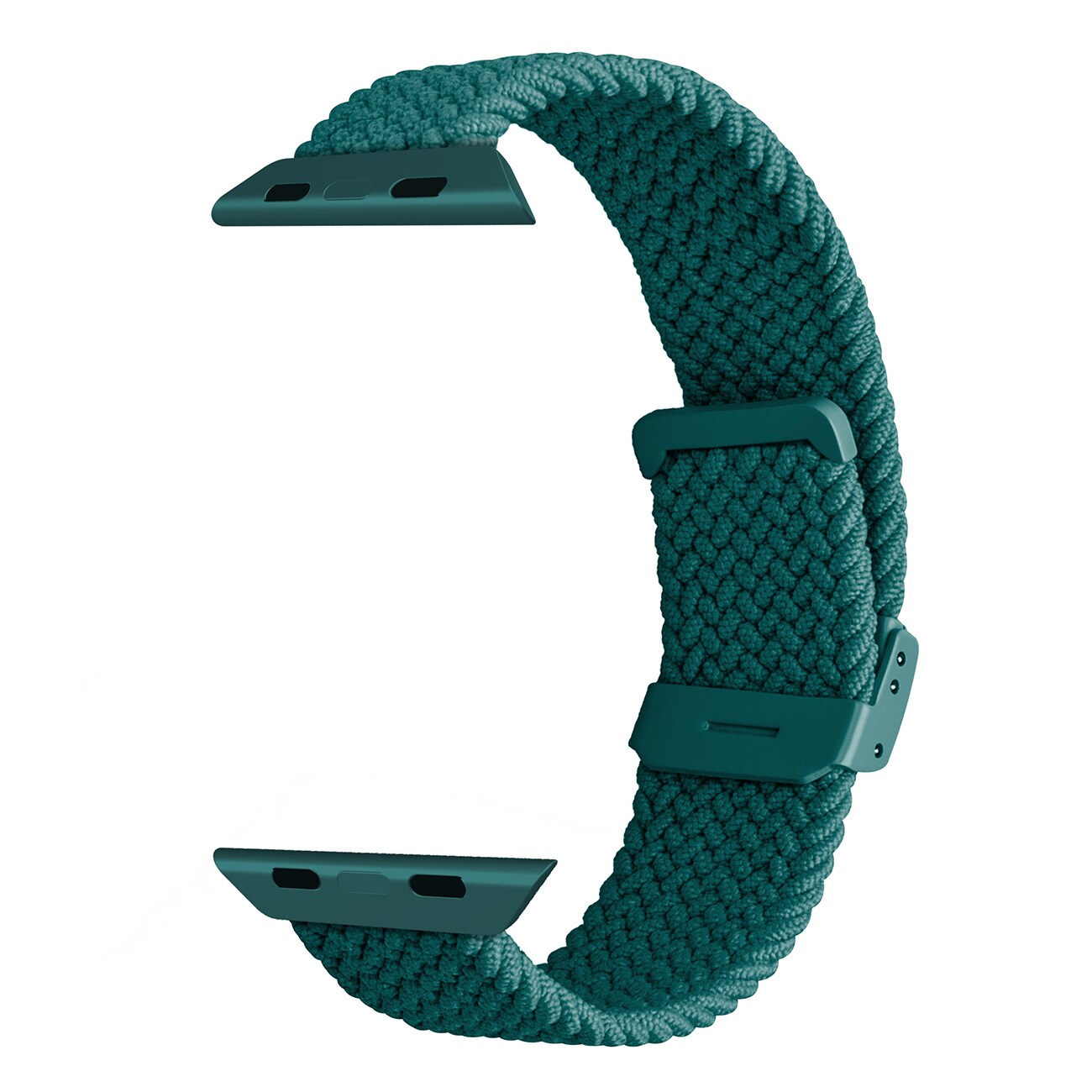 Puro Loop Nylon Apple Kellon hihna 38/40/41mm - tummanvihreä