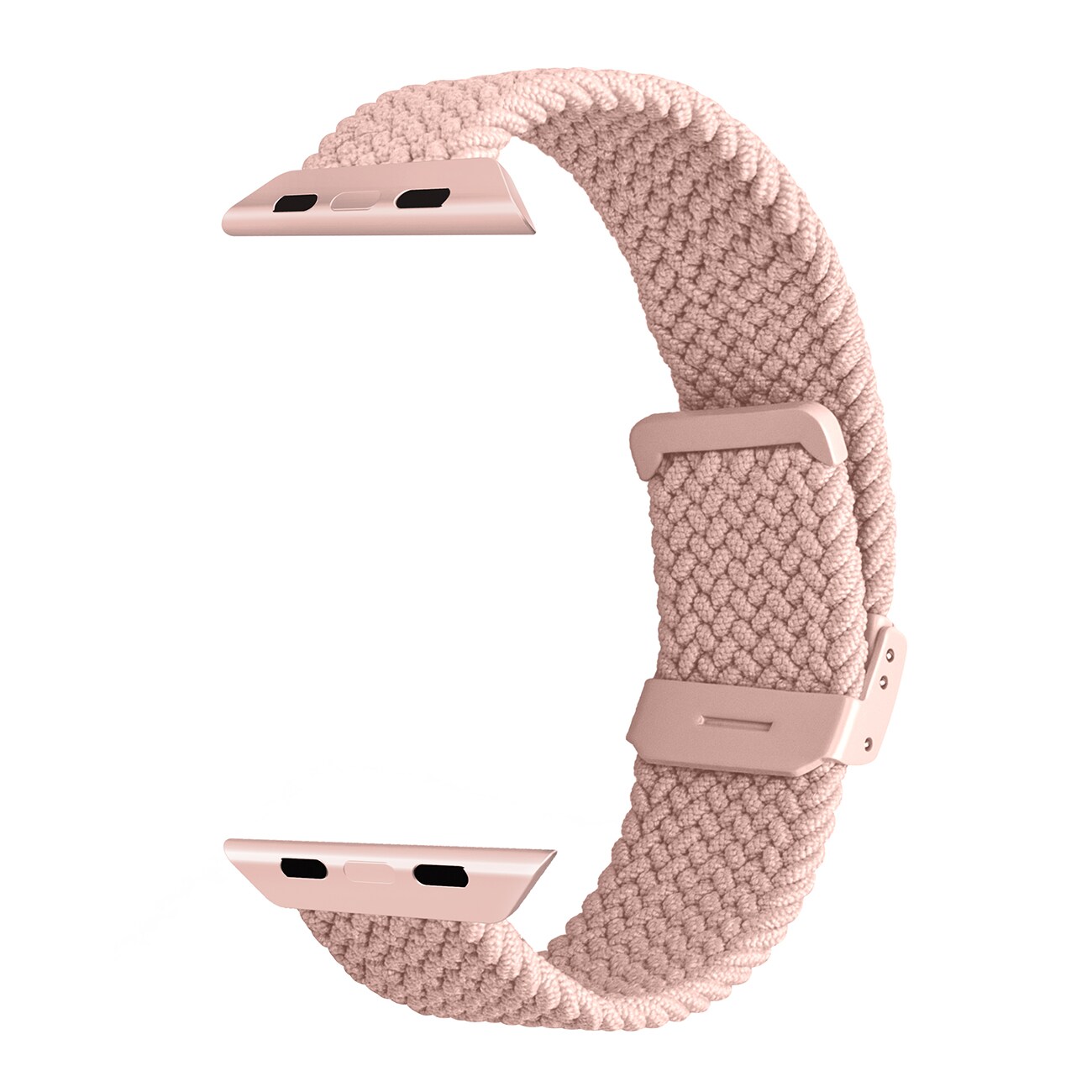 Puro Loop Nylon Apple Kellon hihna 38/40/41mm - Vaaleanpunainen