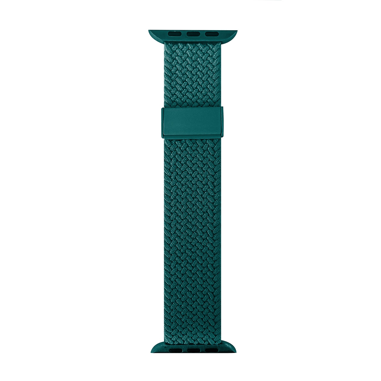 Puro Loop Nylon hihna Apple kellolle 42 / 44 / 45 / 49 mm - tummanvihreä