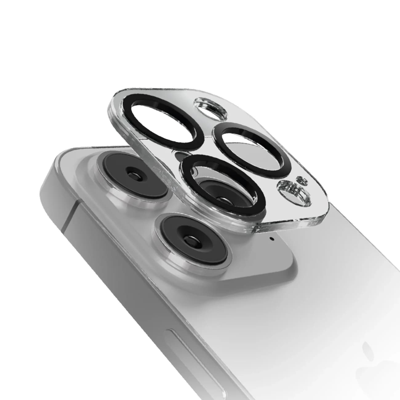 SBS karkaistu lasi D3O linssin suojus iPhone 15 Pro / iPhone 15 Pro Max:lle