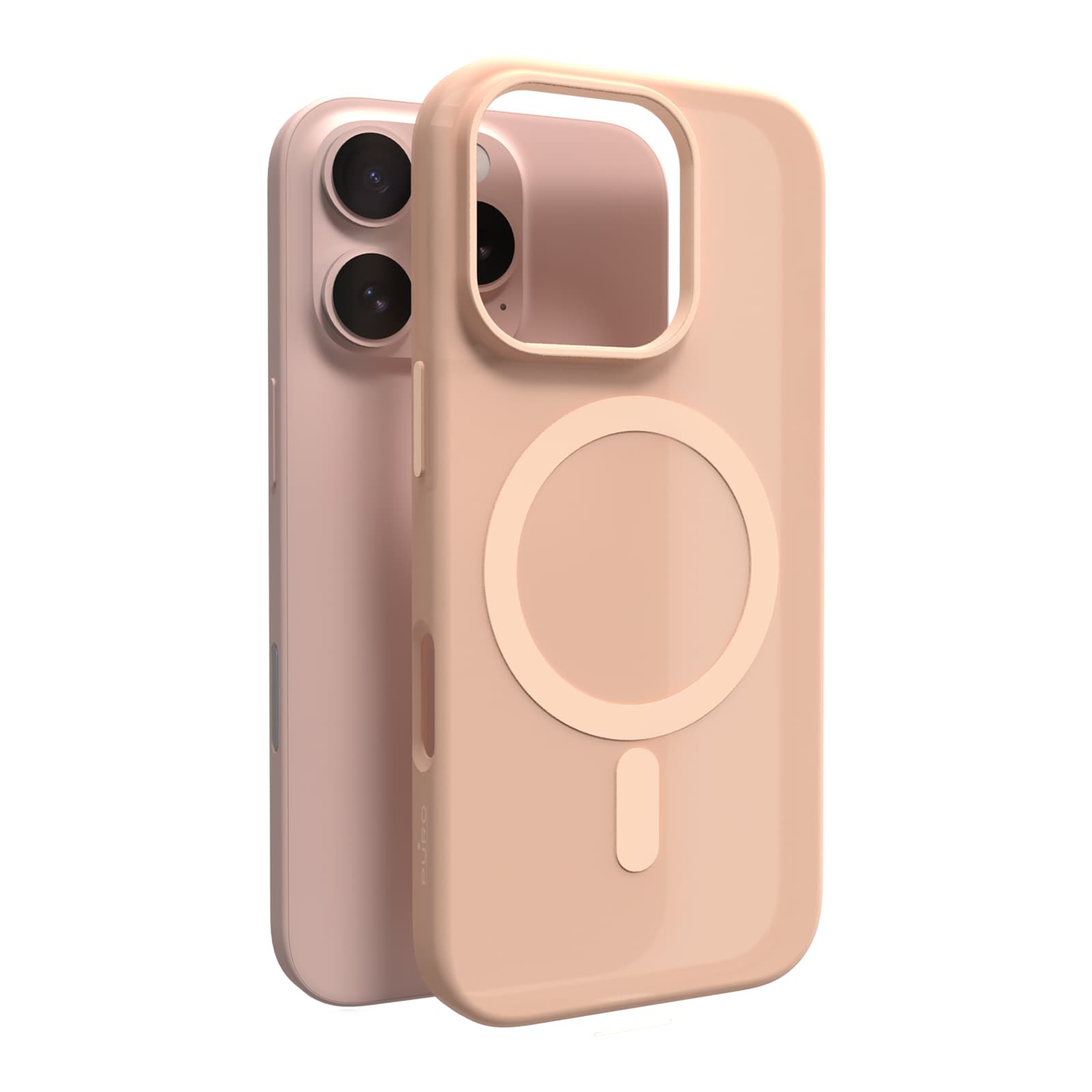 Puro Daylight MagSafe silikonikotelo iPhone 16 Pro Max - Beige