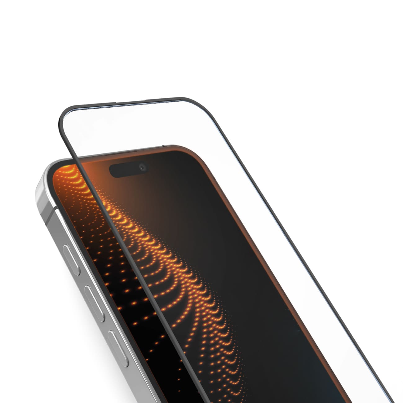 SBS-karkaistu lasi D3O-tekniikalla ja applikaattorilla iPhone 16 Pro:lle