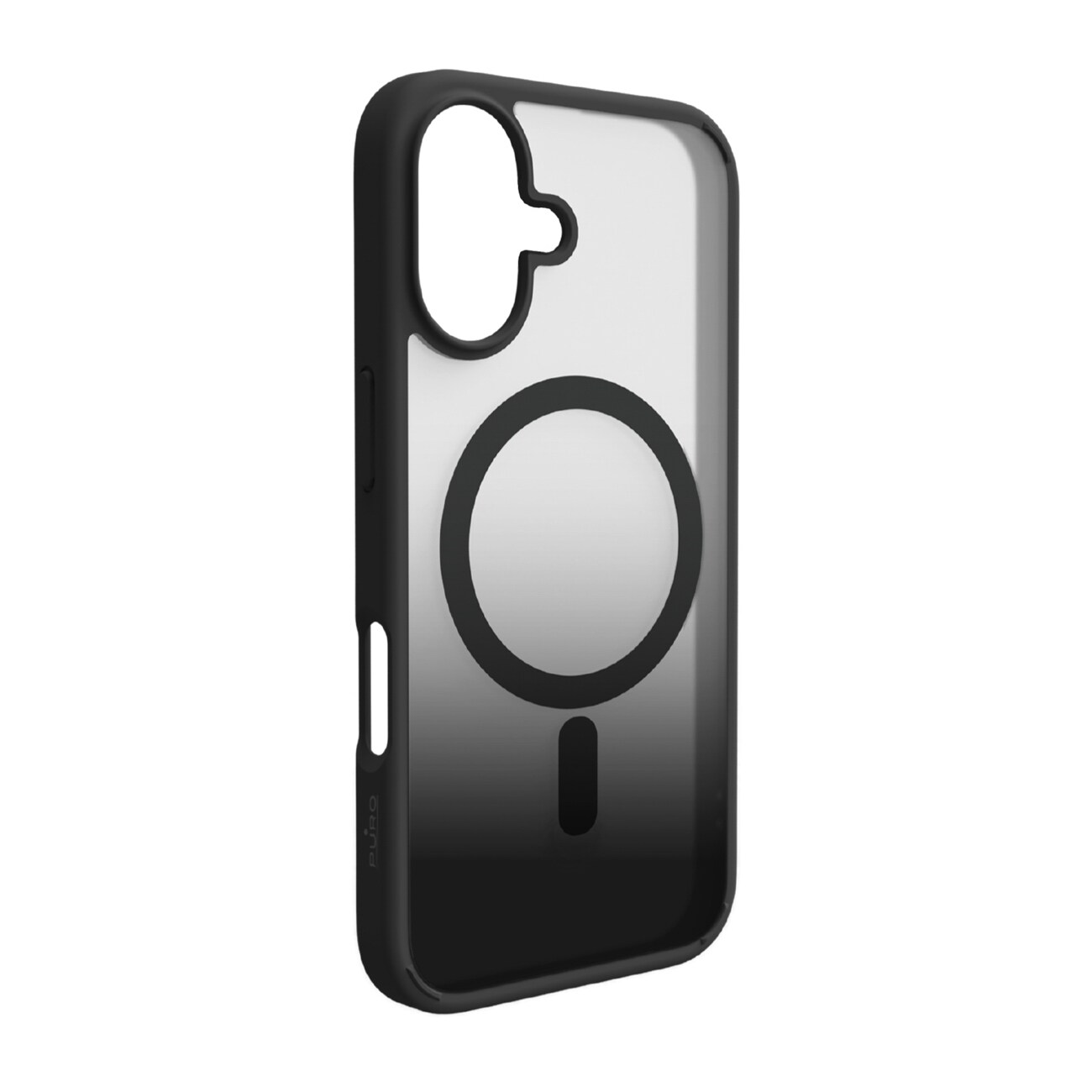 Puro Gradient TPU MagSafe-yhteensopiva kotelo iPhone 17:lle - musta