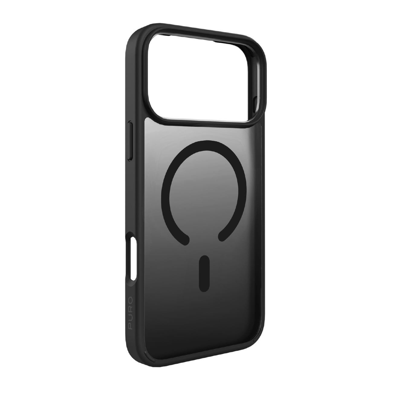 Puro Gradient TPU MagSafe-yhteensopiva kotelo iPhone 17 Pro - musta