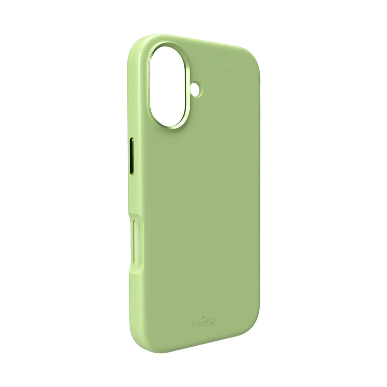 Pure Icon Mag Pro Liquid Silicone Case for iPhone 17, MagSafe compatible, camera protection - green