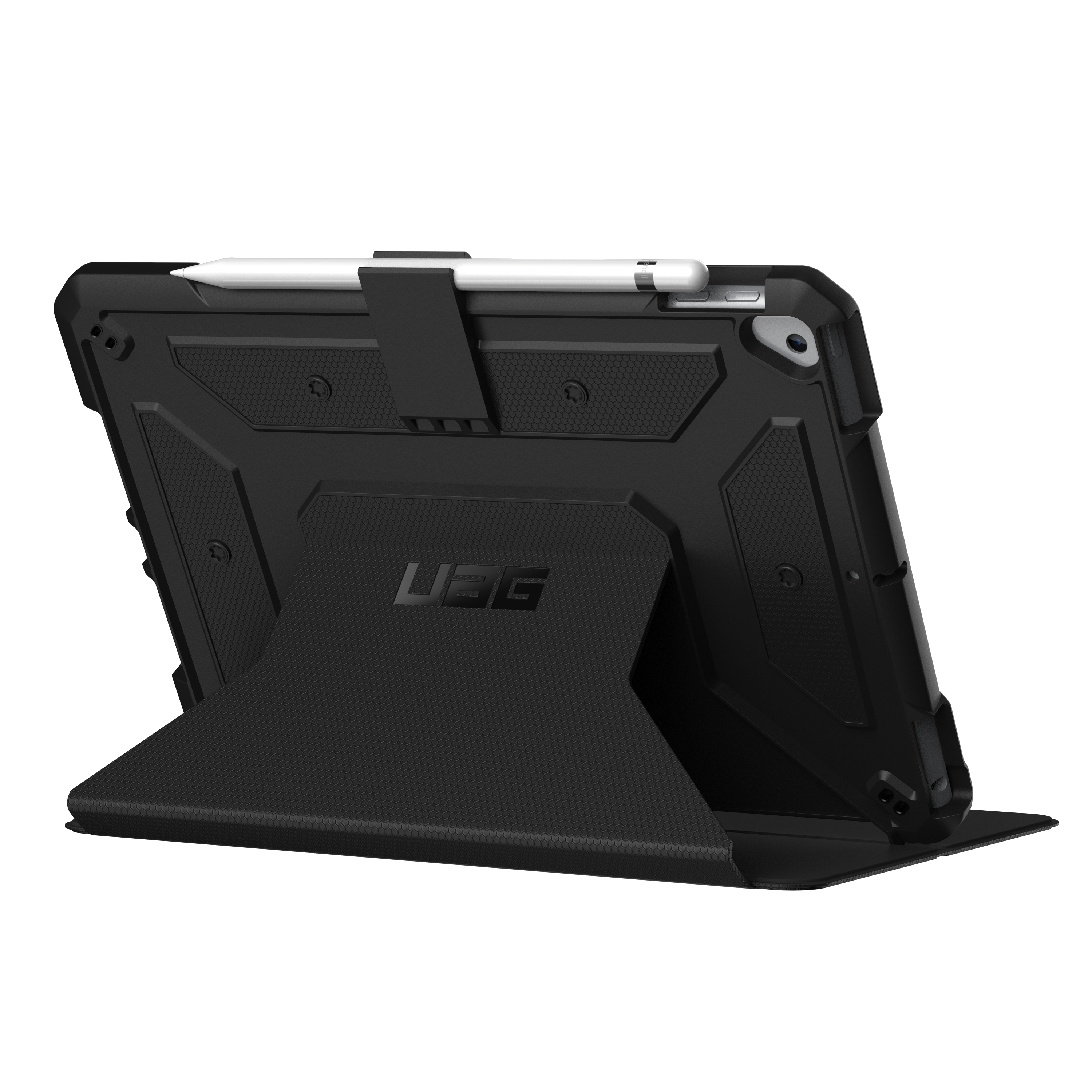 UAG Metropolis Apple Kynäkotelo iPad 10.2" - musta