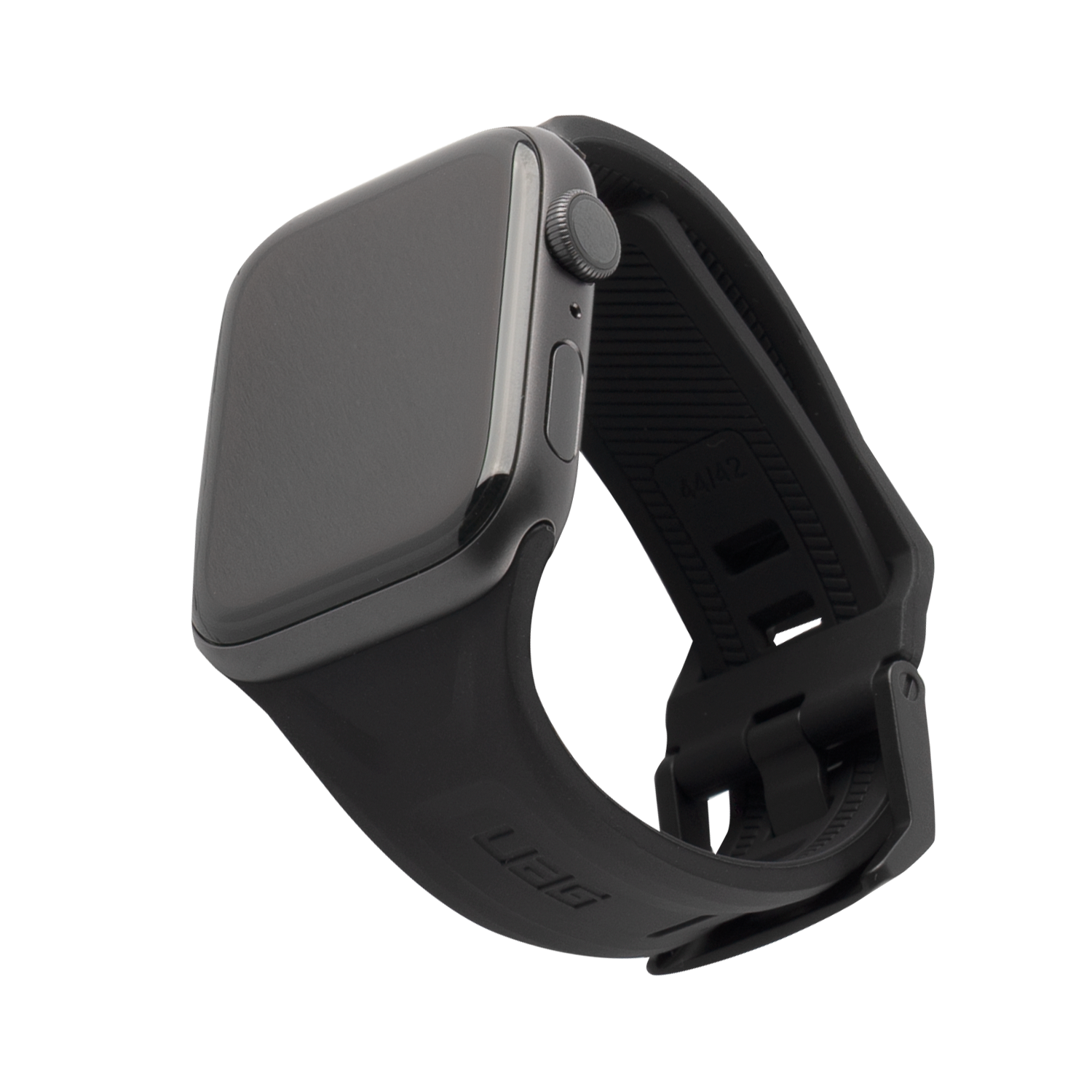 UAG Scout hihna Apple Watch 1 / 2 / 3 / (42mm) / 4 / 5 / 6 (44mm) - musta