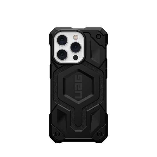 UAG Monarch Pro -kotelo MagSafe-moduulilla iPhone 14 Pro:lle - musta