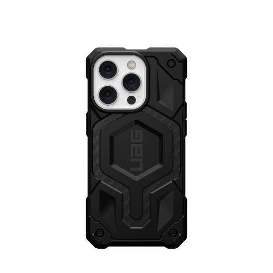 UAG Monarch MagSafe -kotelo 14 Pro - musta hiili - iPhone 14 Pro:lle