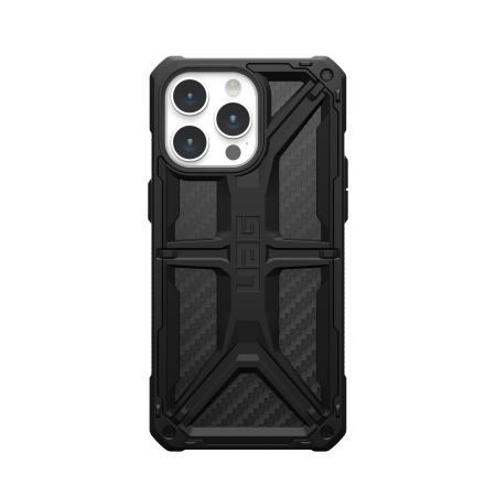 UAG Monarch kotelo iPhone 15 Pro Maxille - musta hiili