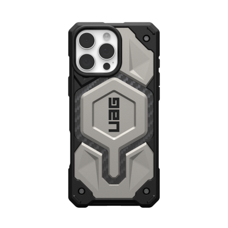 UAG Monarch Pro -kotelo MagSafella iPhone 16 Pro Maxille - Titanium - Titanium