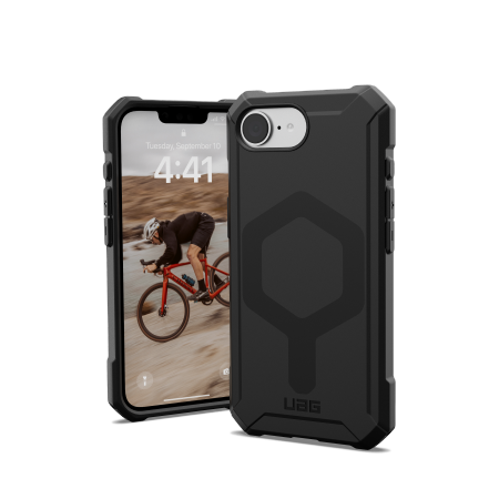 UAG Essential Armor Magsafe -kotelo iPhone 16e:lle - musta