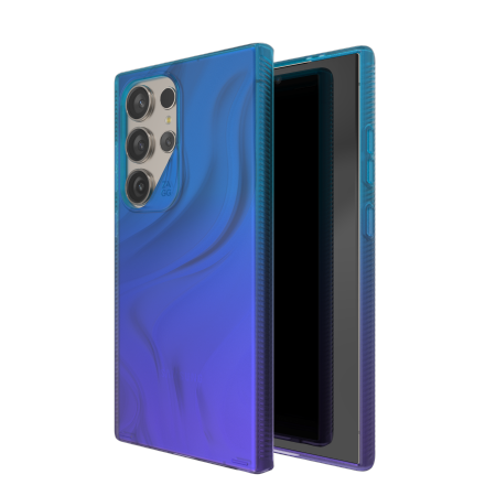 ZAGG Kotelot Milan kotelo Samsung Galaxy S24 Ultra - sininen