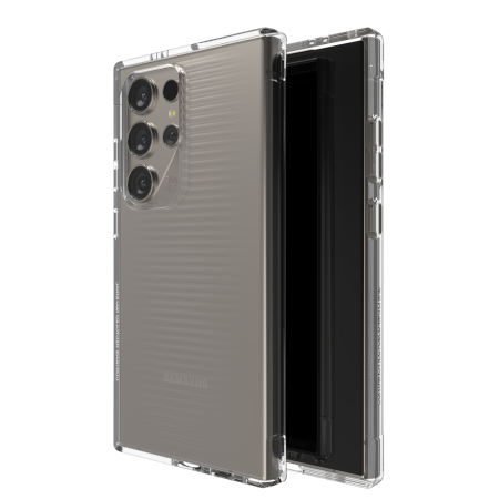 ZAGG Kotelot Luxe kotelo Samsung Galaxy S24 Ultra - läpinäkyvää