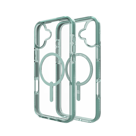 ZAGG Santa Cruz Snap MagSafe iPhone 16 Plus kotelo - vihreä
