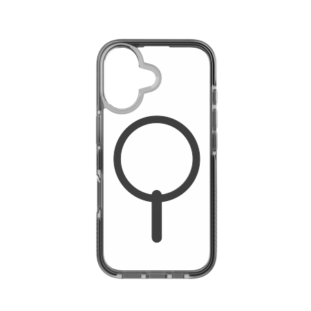 ZAGG Santa Cruz Snap MagSafe iPhone 16 Kotelo - Musta