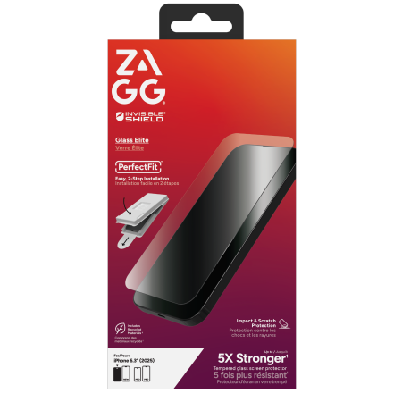 ZAGG Invisibleshield Glass Elite karkaistu lasi iPhone 17 dollaria