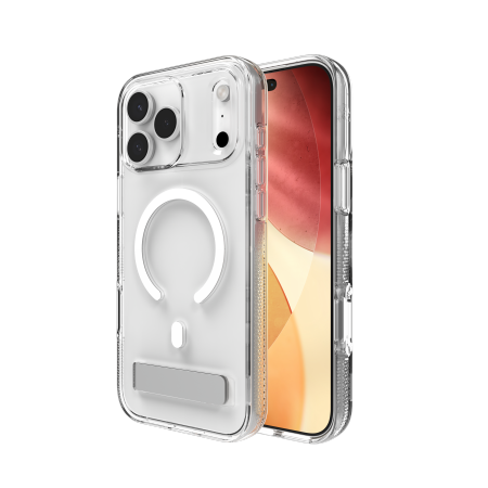 ZAGG Crystal Palace Snap KS MagSafe Case for iPhone 17 Pro Max - Clear - Kirkas