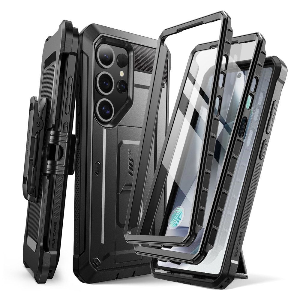 Supcase Unicorn Beetle Pro kotelo Samsung Galaxy S25 Ultra - musta