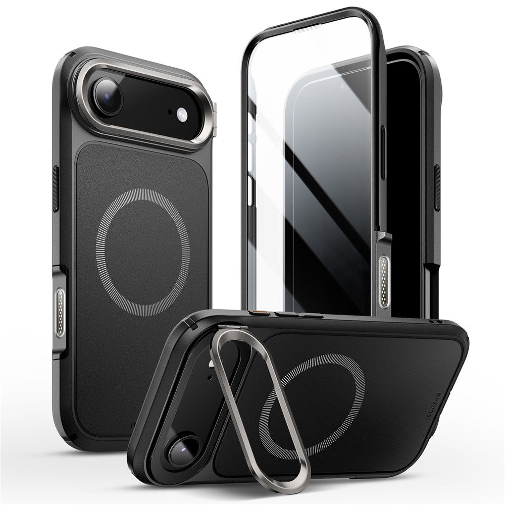 Supcase IBLSN Ares Flip Mag Mag MagSafe Case for iPhone 17 Air - Musta