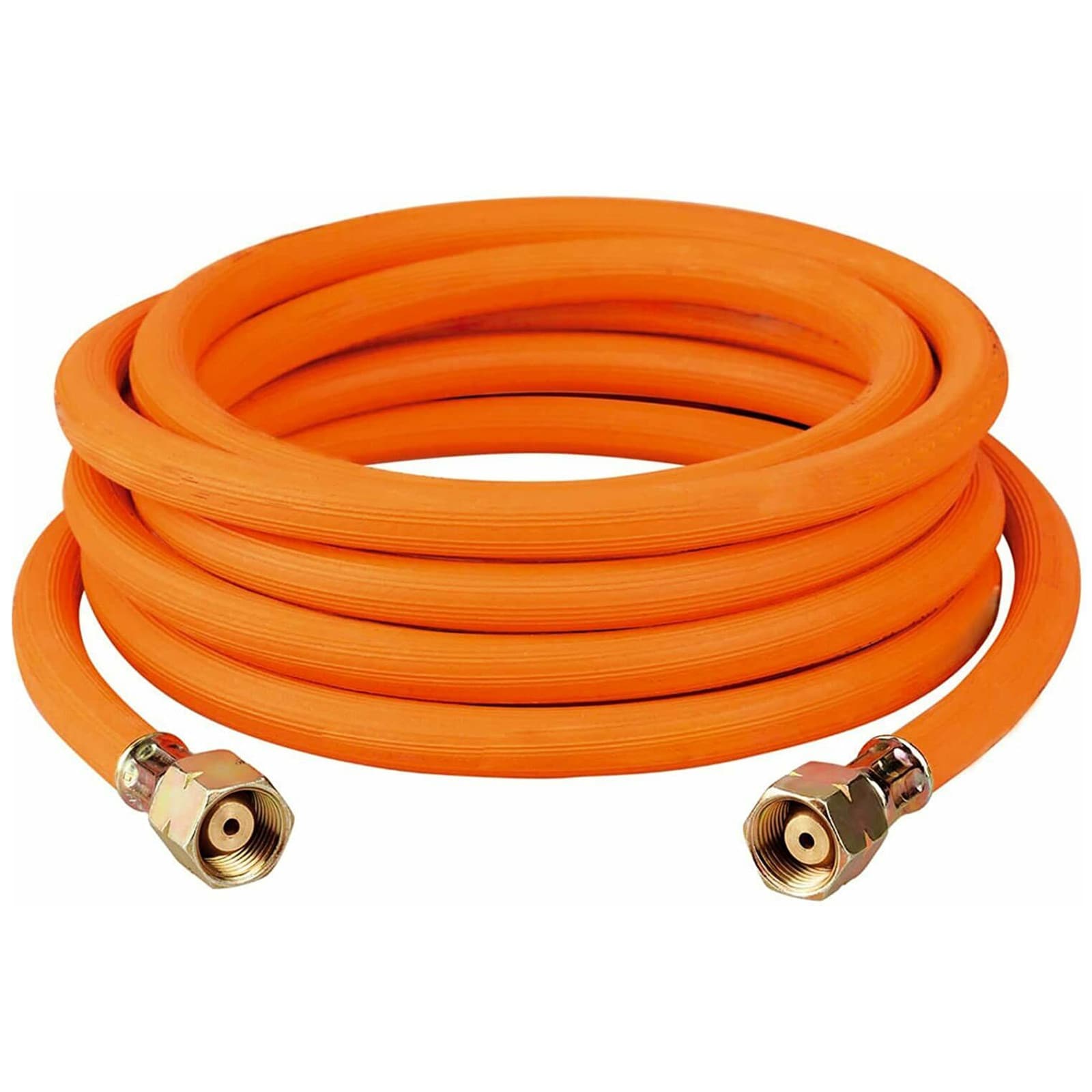 Letku kaasupullon liittämiseen, 2 x G3/8 "L-liittimet - 5m
