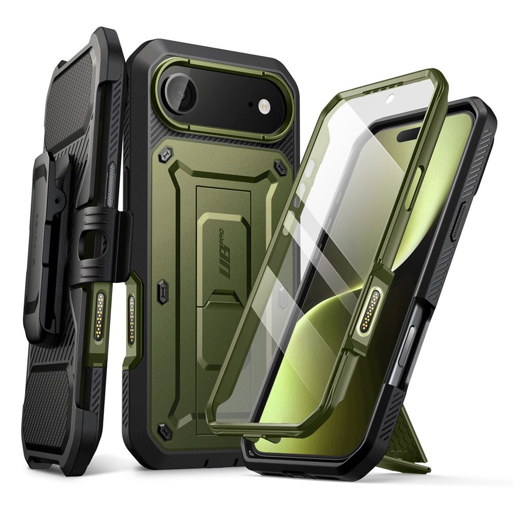 Supcase UB Pro Kotelo iPhone 17 Airille - vihreä