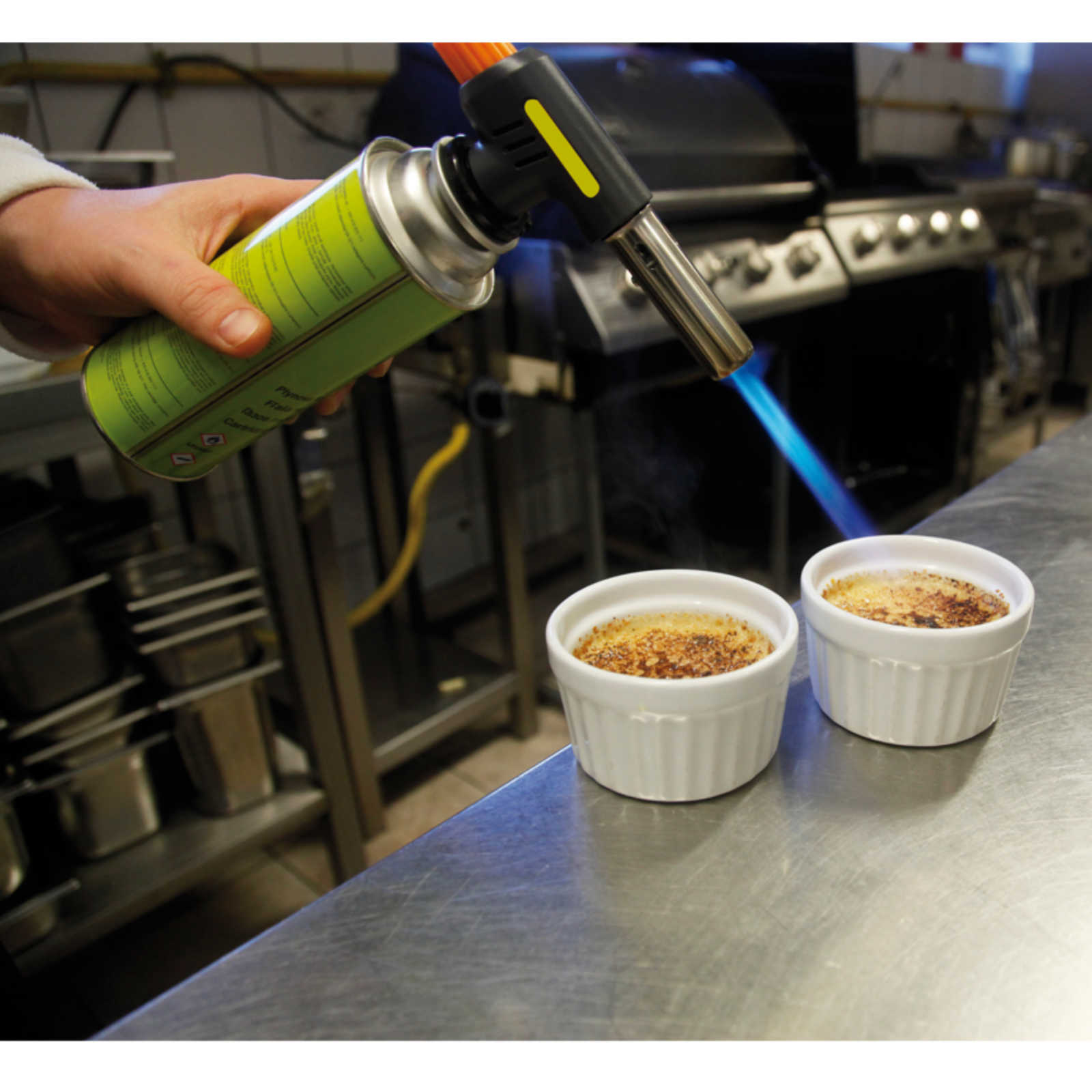 Ruokapolttimen patruuna Creme Brulle 1kW:lle