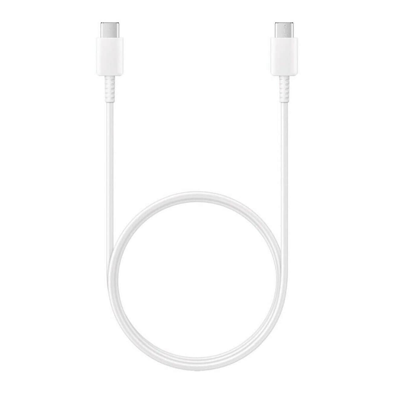 Samsung EP-DN975BWE USB-C - USB-C 5A kaapeli 1m (irtotavarana - vaihtopakkaus) - valkoinen